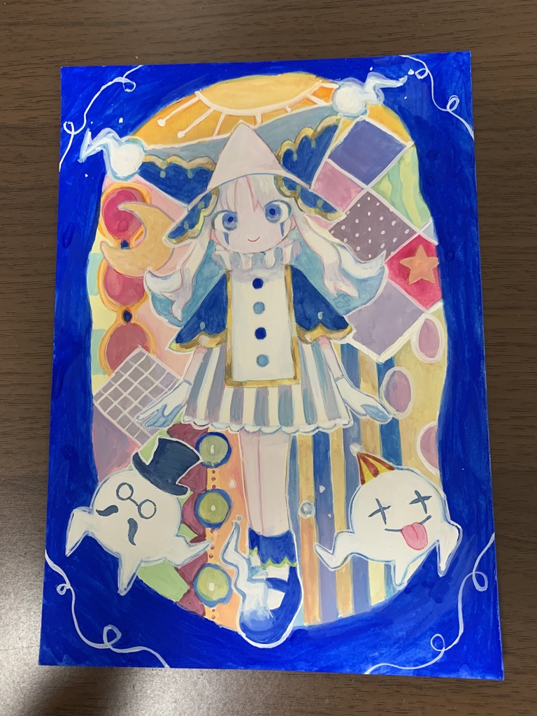 原画「おばけサーカス団」