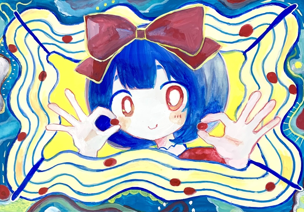 原画「つぶつぶおんがく」