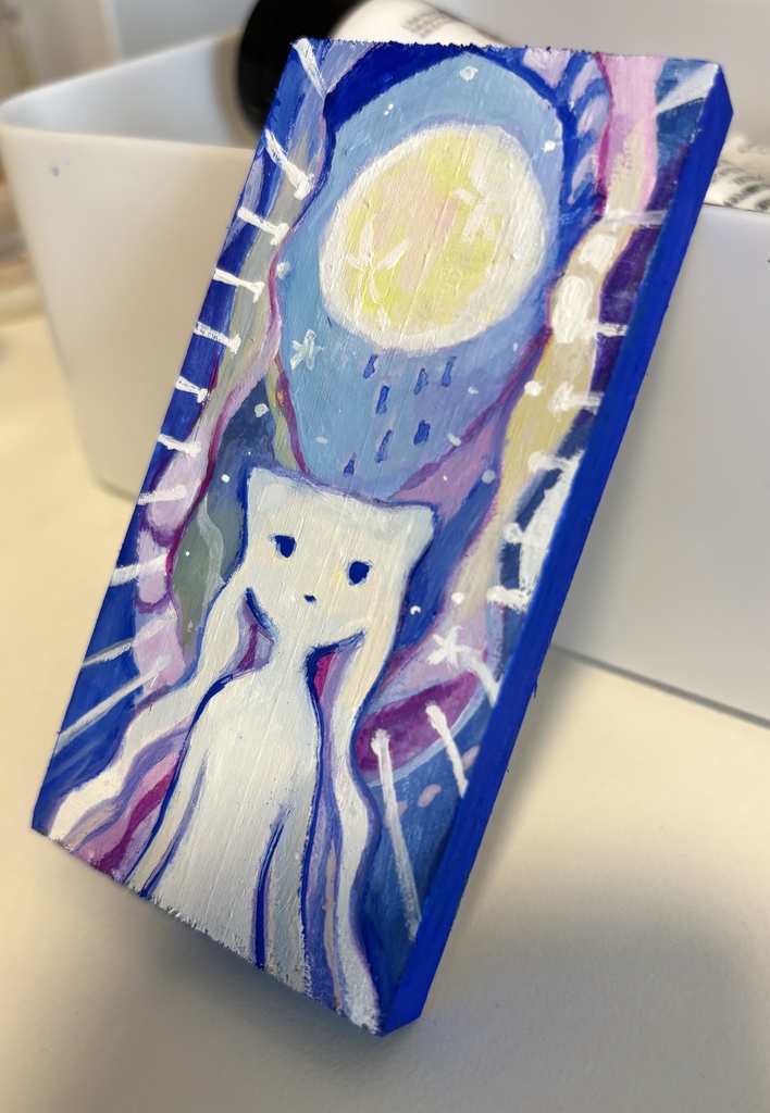 原画「満ち足りた」