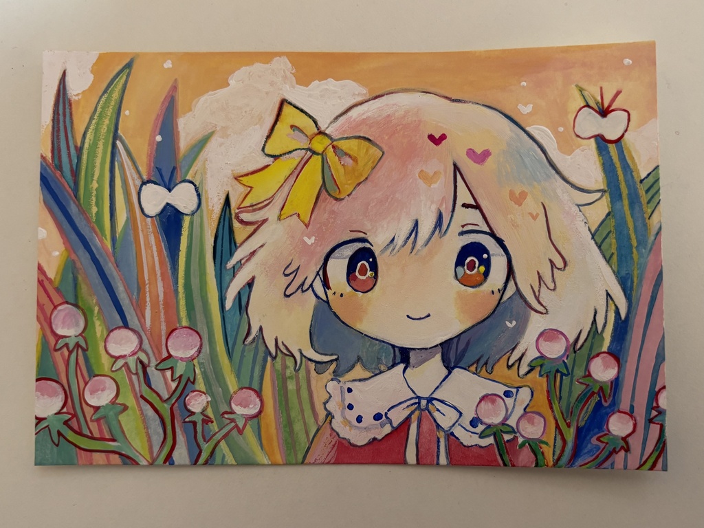 原画「黄昏のラブリー」