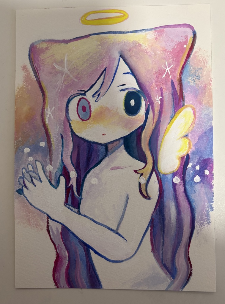 原画「猫天使」