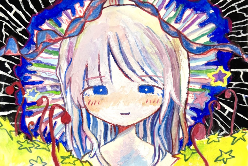 原画「ほほえみ」