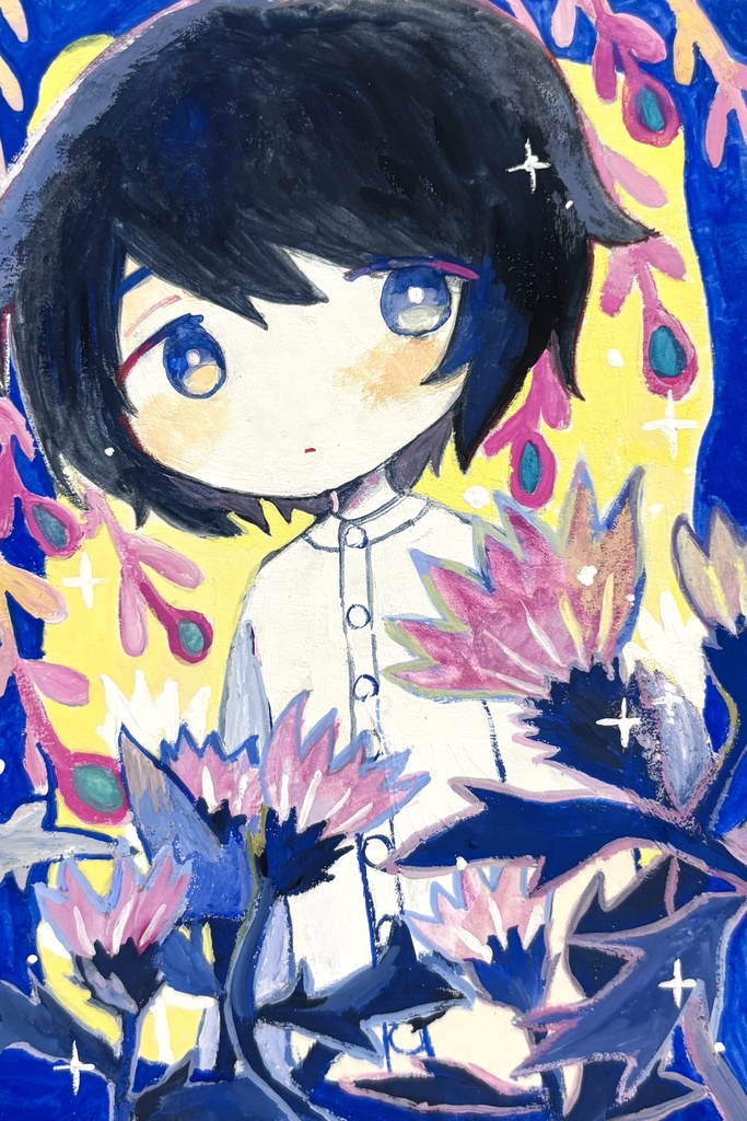 原画「あざみ」