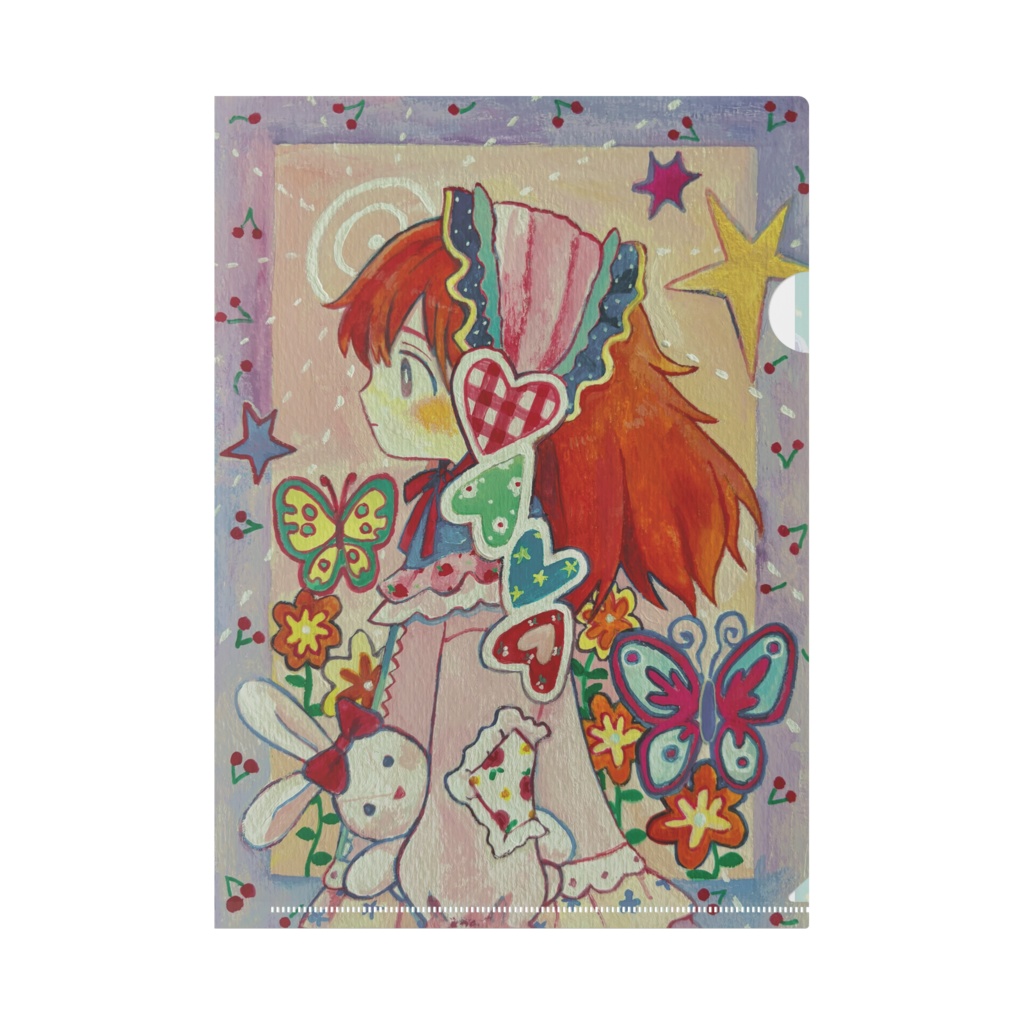 ガーリーマニック×祝いの星 クリアファイル