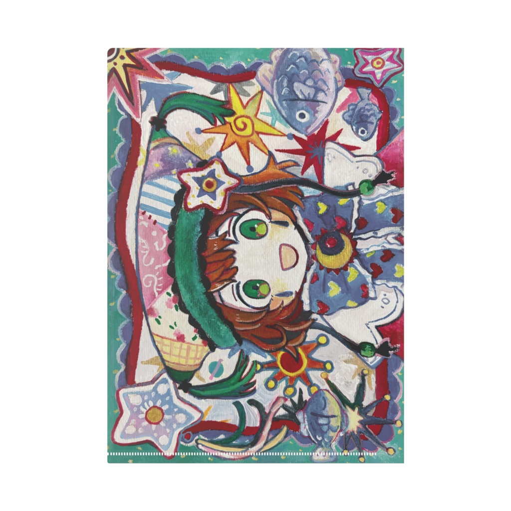 ガーリーマニック×祝いの星 クリアファイル