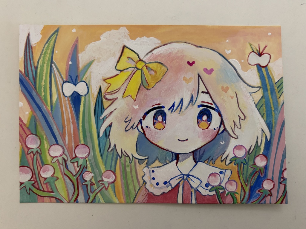 原画「黄昏のラブリー」