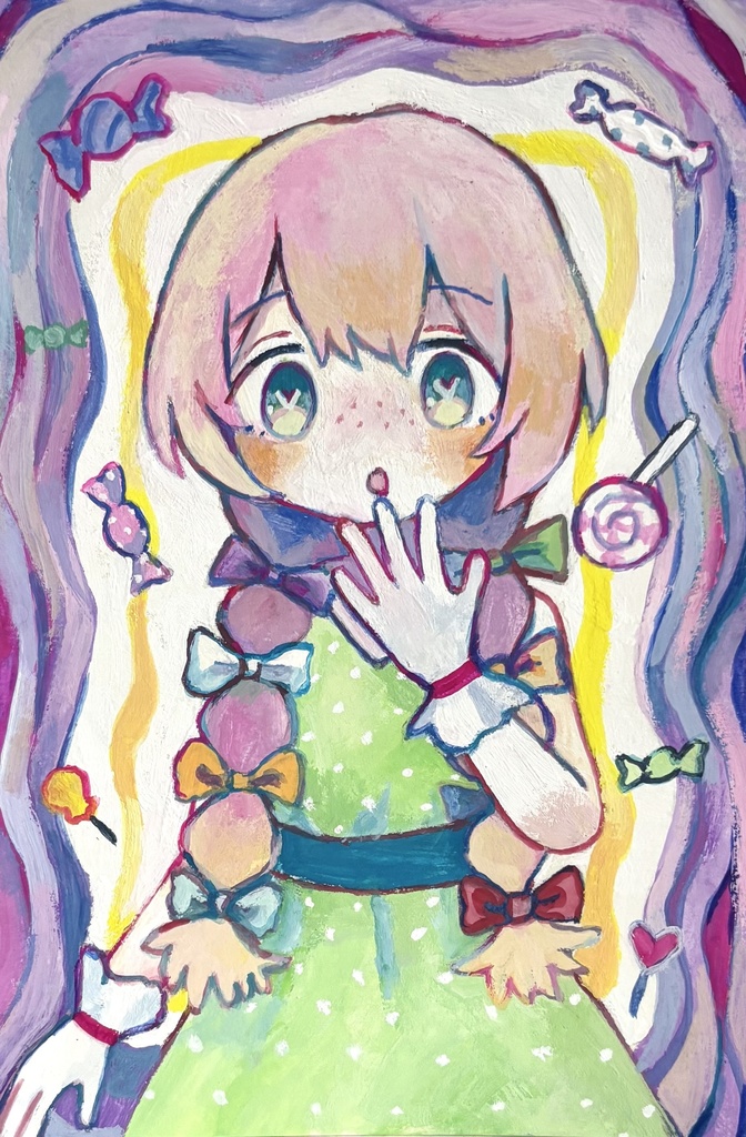 原画「CANDY GIRL」