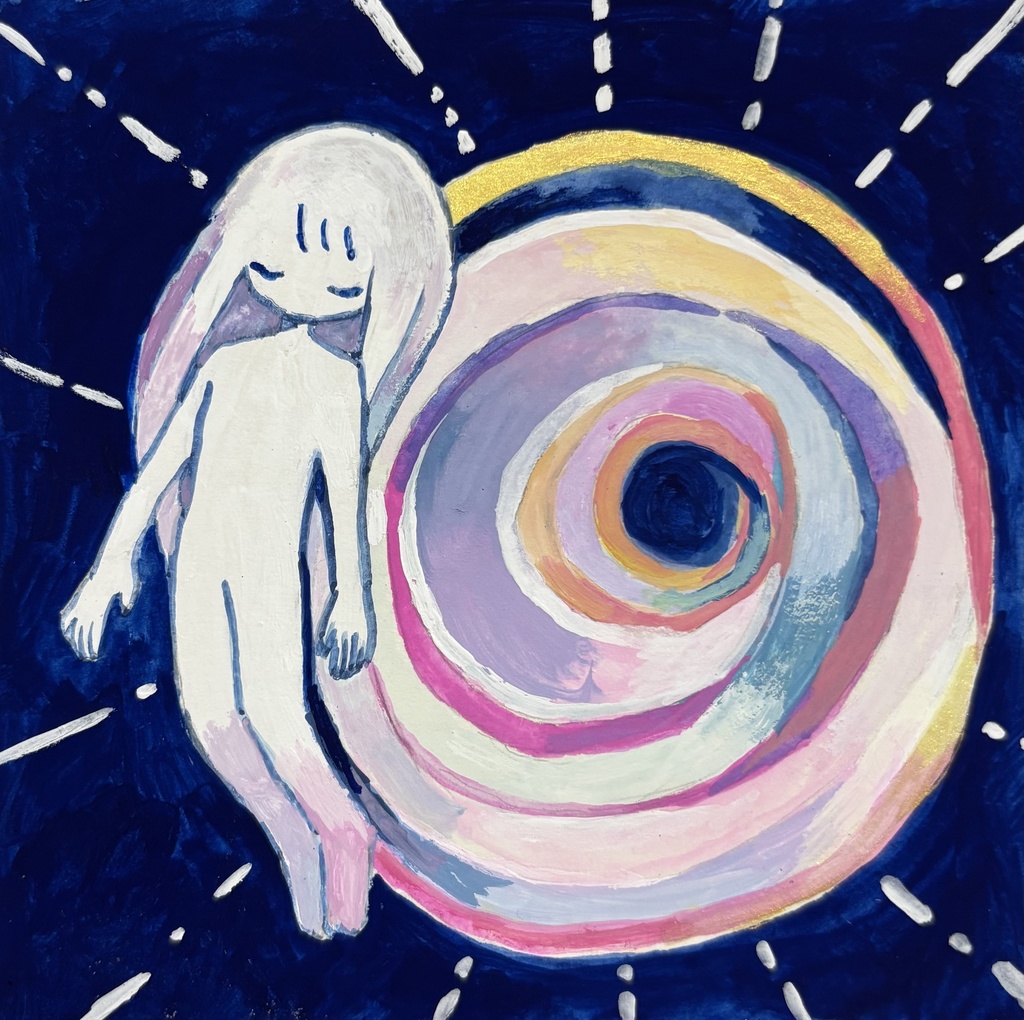 額装原画「うずまく」