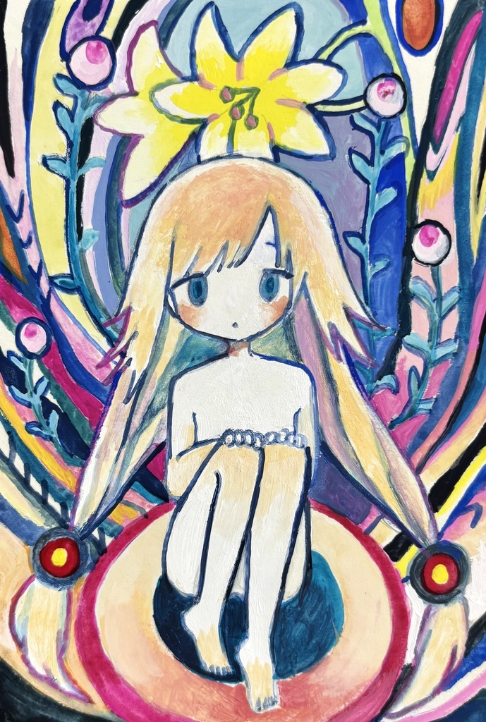 原画「花」