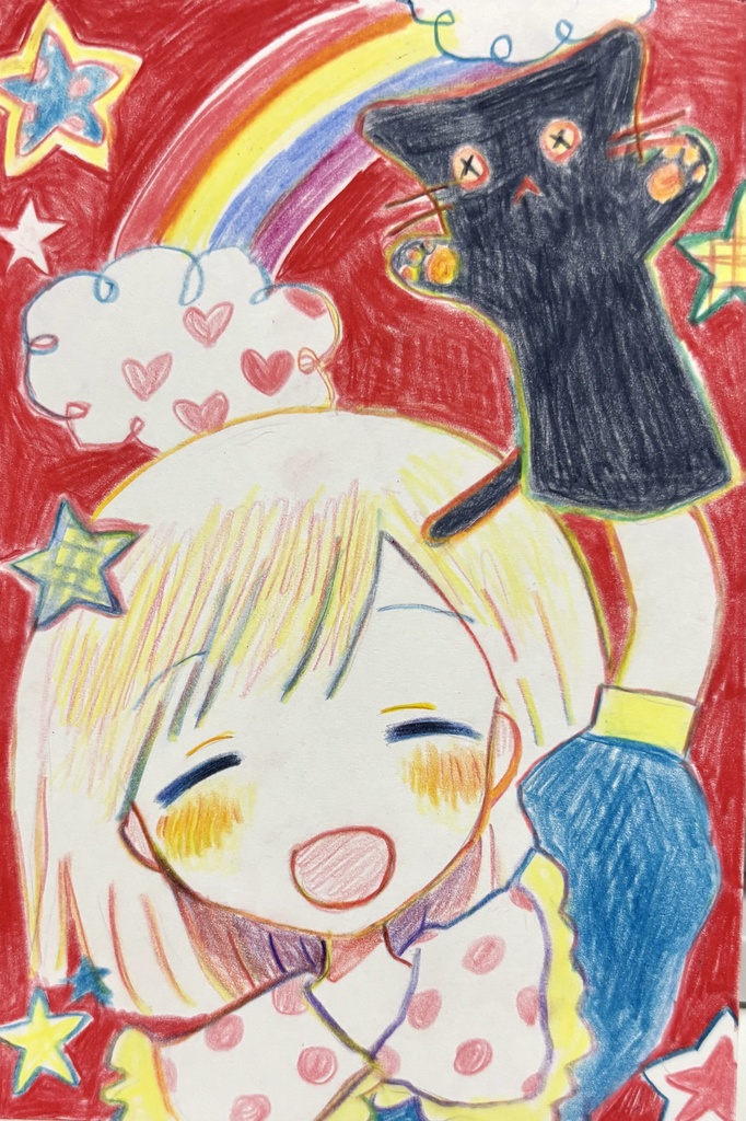 原画「にゃんにゃん」