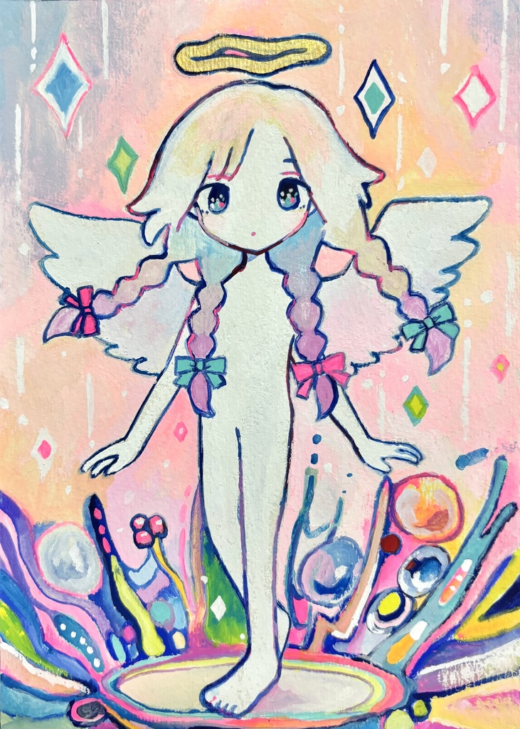 原画「天使降臨」