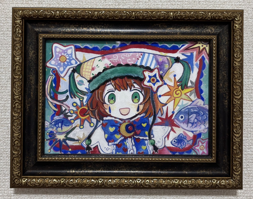 額装原画「祝いの星」