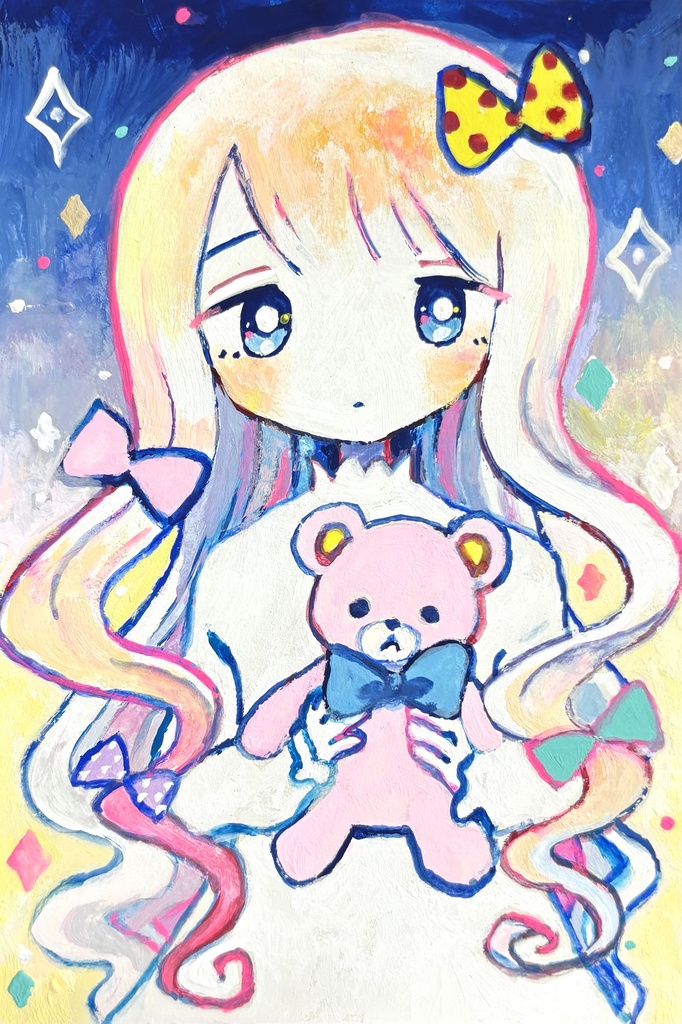 原画「夜を待つ」