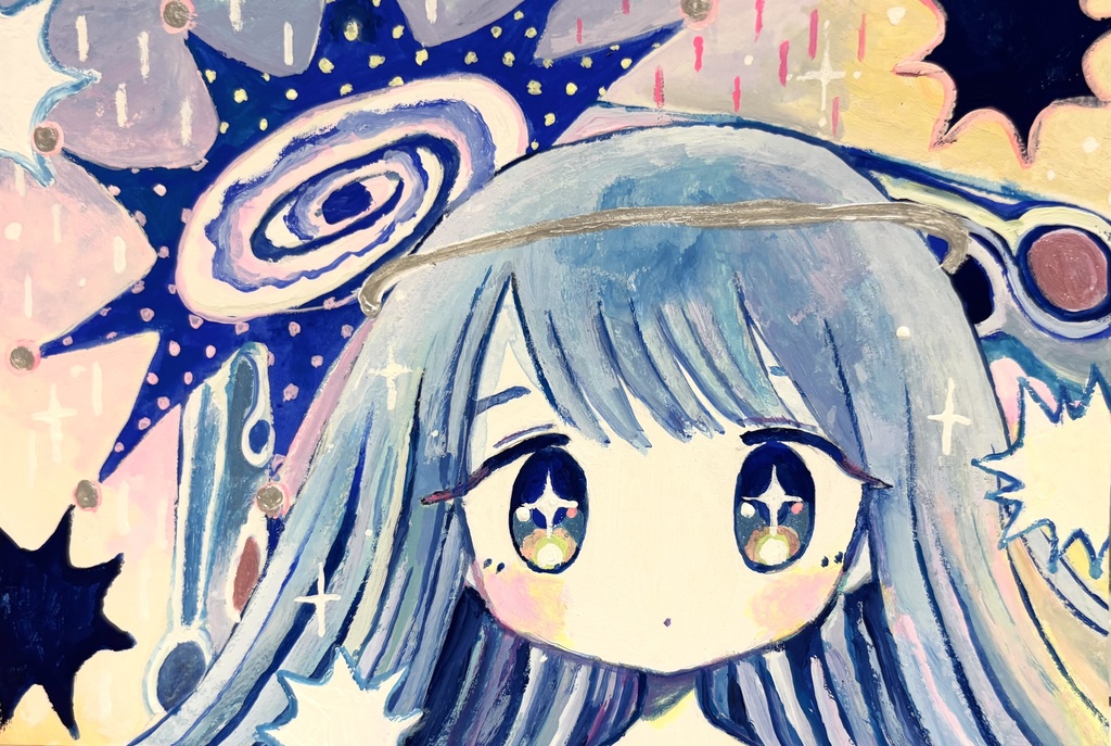 原画｢青い太陽｣