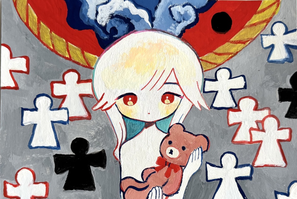 額装原画「依代」