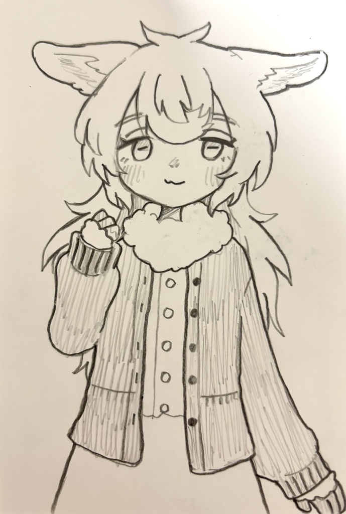 メスケモ ドローイング原画