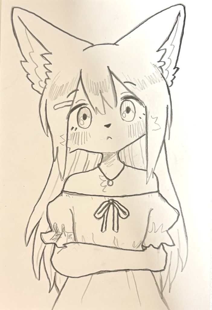 メスケモ ドローイング原画