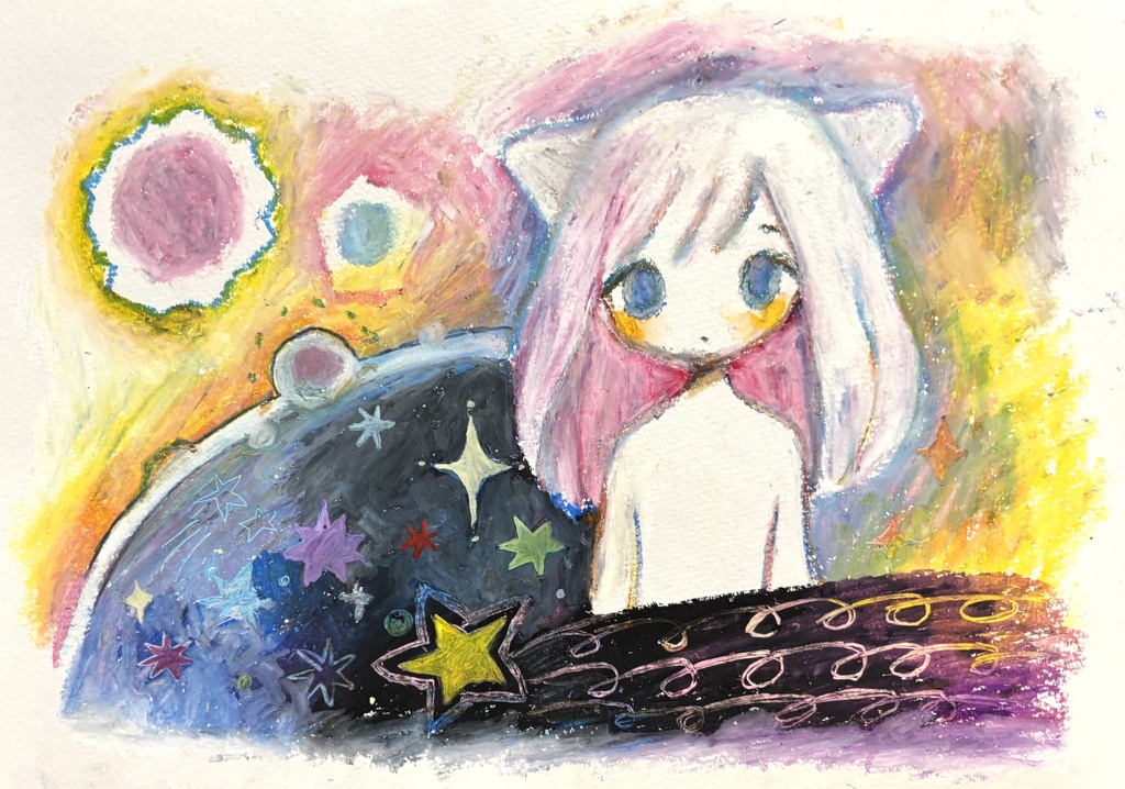 原画「星の隙間」