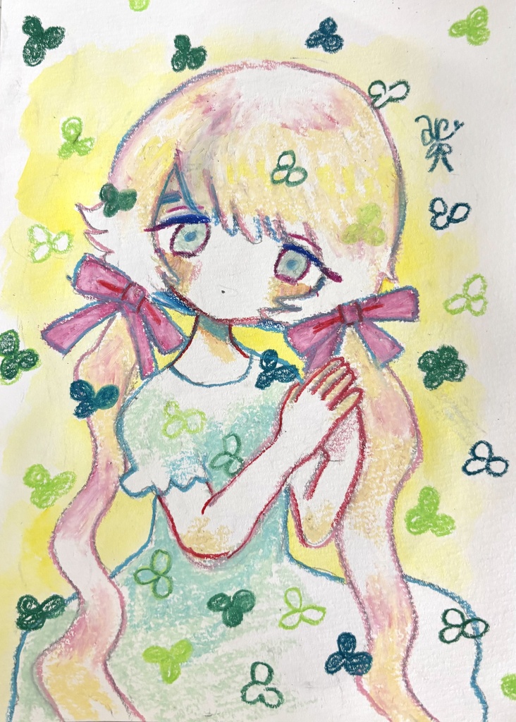 原画「守られる」