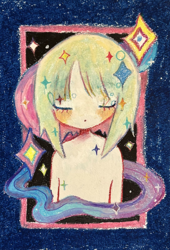 原画｢なきむしな神様｣