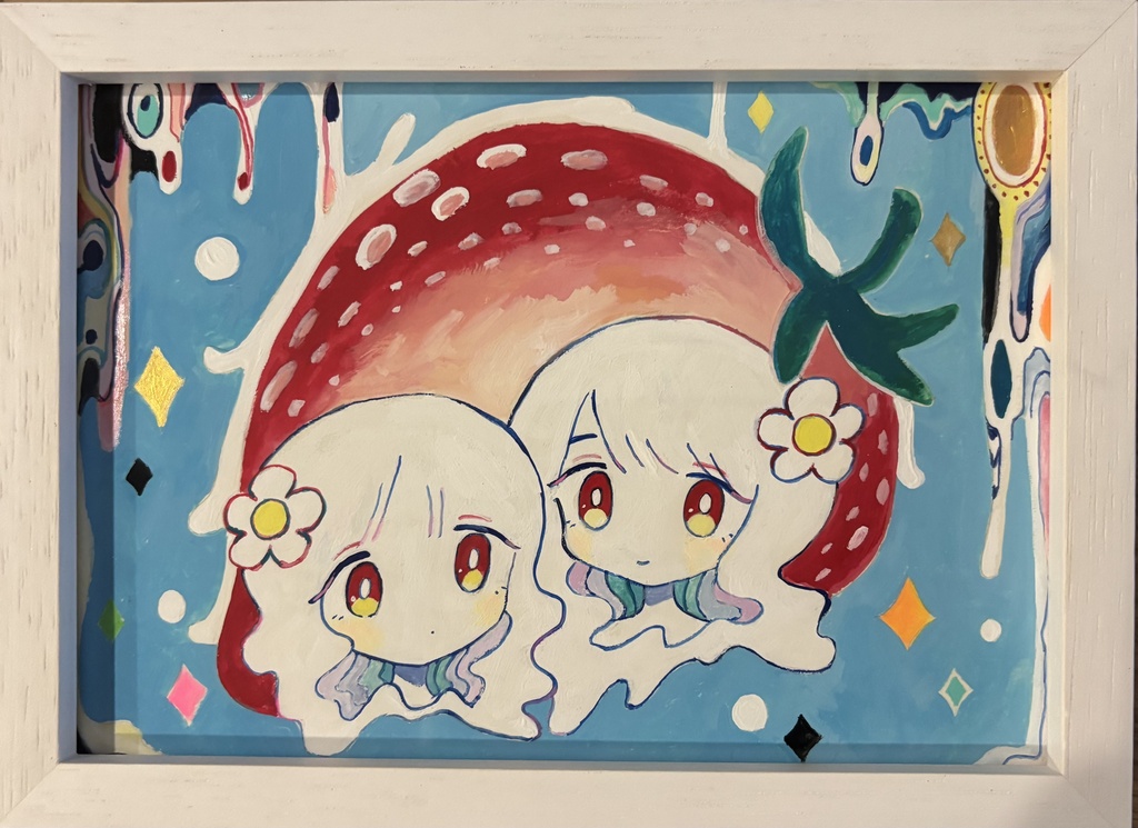 額装原画｢いちごミルク味｣