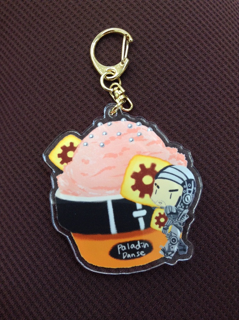 こんぱにおんあいす アクリルキーホルダー【ダンス】