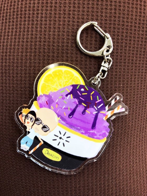 こんぱにおんあいす アクリルキーホルダー【ディーコン】