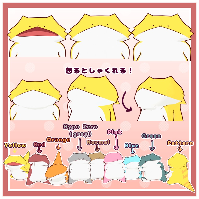 【VRChat向けオリジナル3Dアバター】ちくわ-Chikuwa-