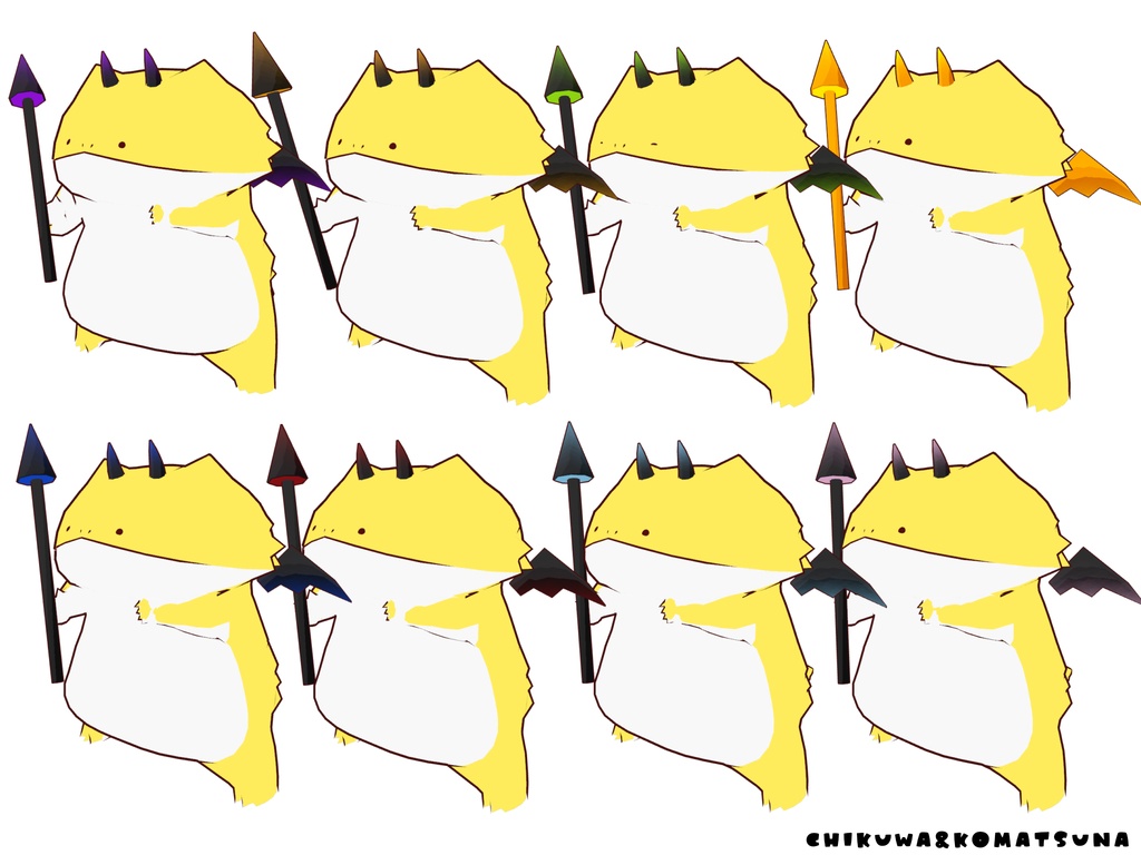【簡単導入】ちくわ用ハロウィンセット