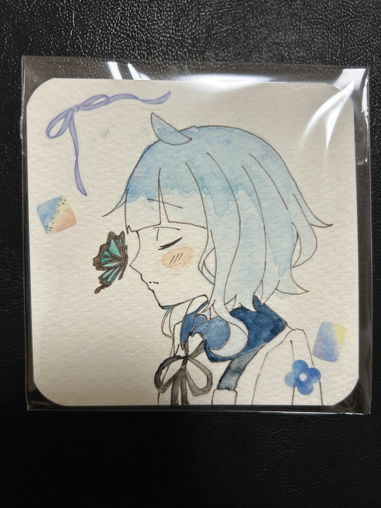 【水彩原画コースター】