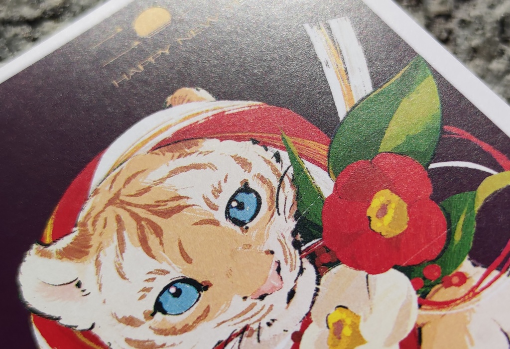 2022年賀状【寅】デザイン_カラー別12種