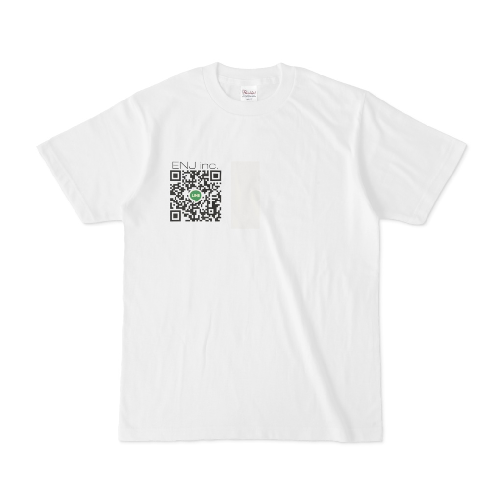 ウホ次郎のラインQRが読み込めるTシャツ