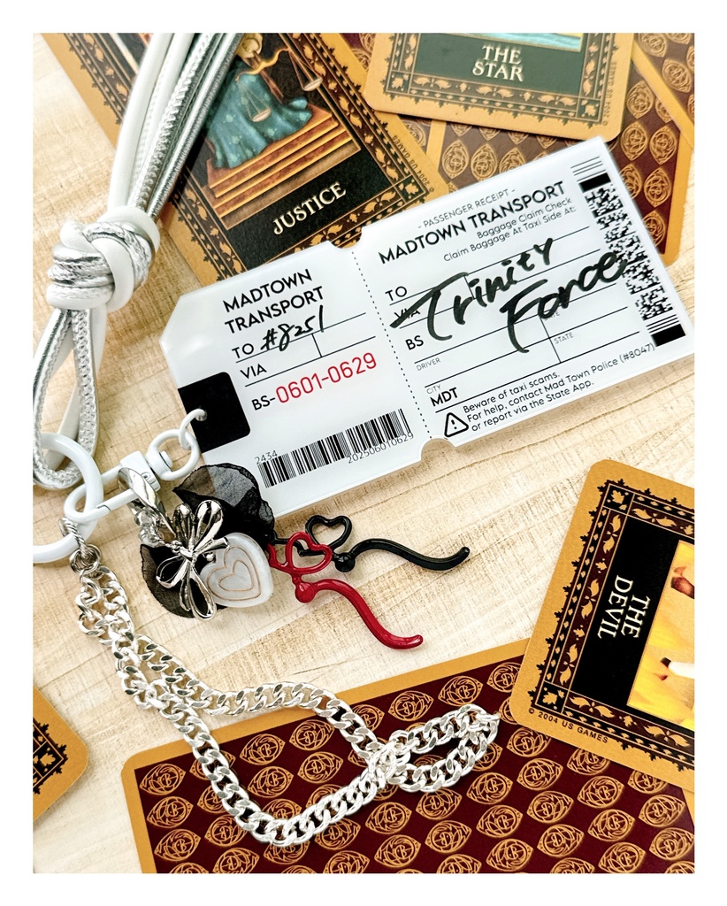 ラゲッジ風アクリルキーホルダー&陣営別イメージチャームセット