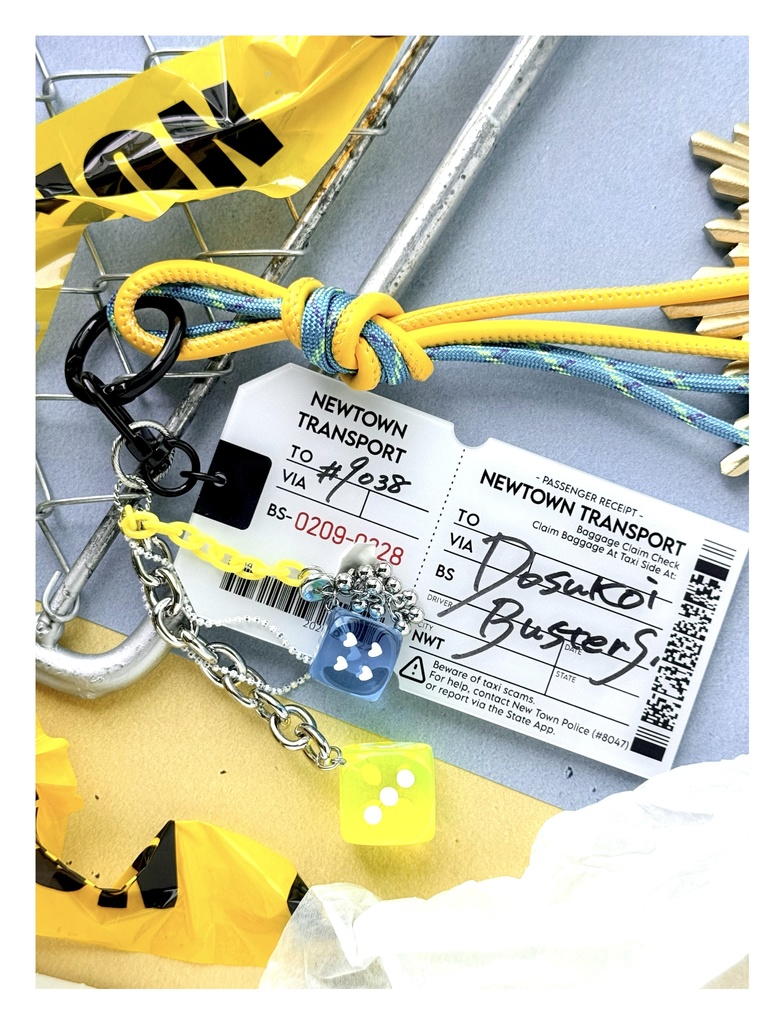 ラゲッジ風アクリルキーホルダー&陣営別イメージチャームセット