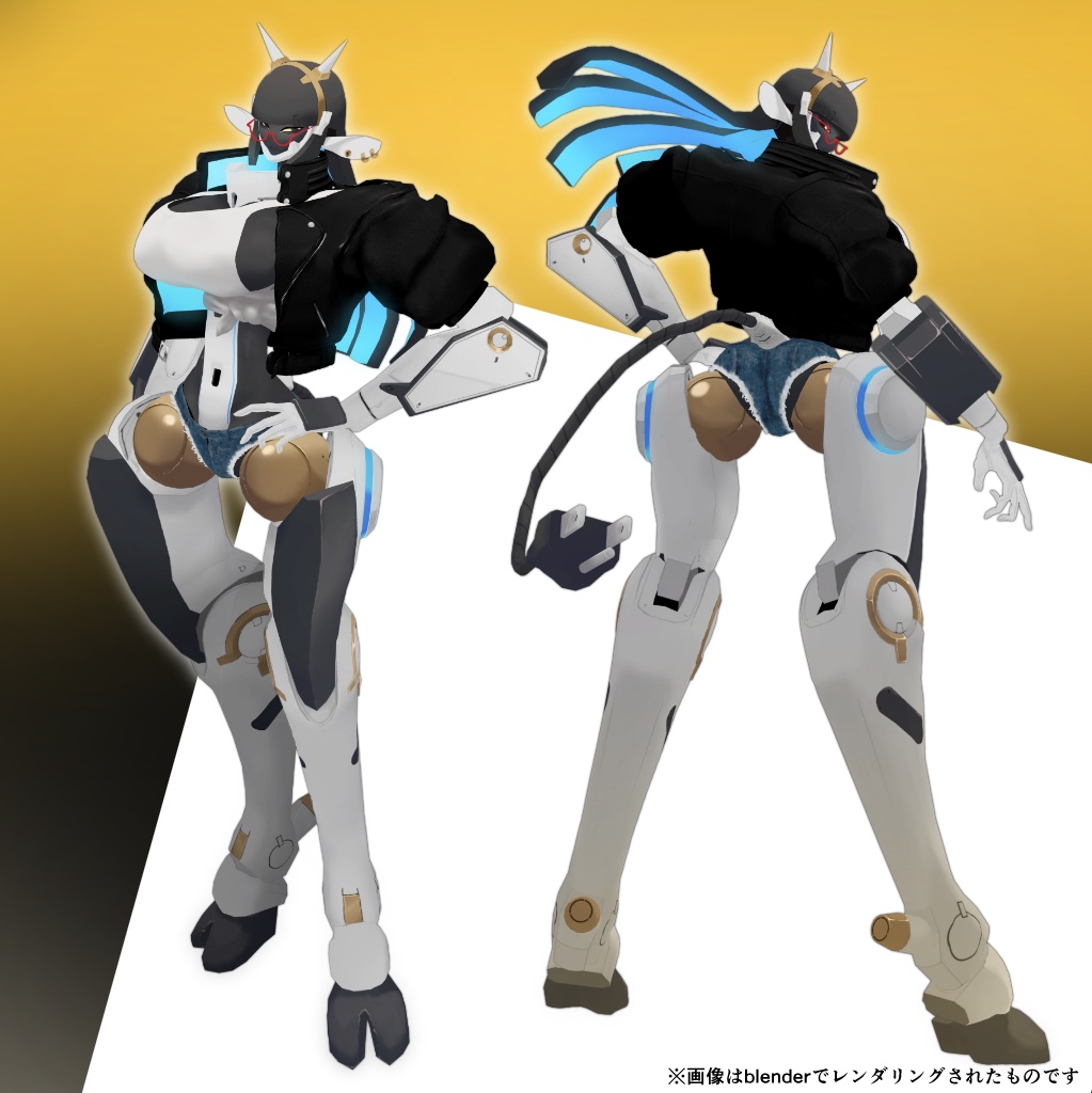 MA対応 丑若さん_追加衣装パック&追加ヘアーセット