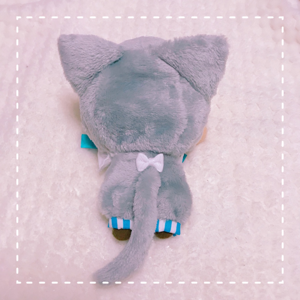 にゃんこなりきりセット(グレー)