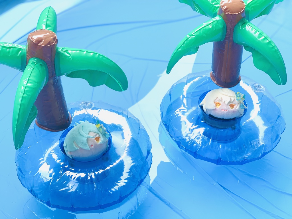 夏のぬい用アクセサリー