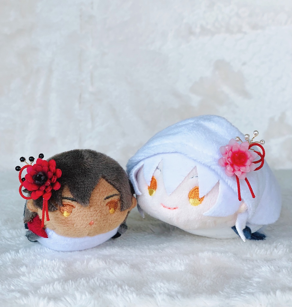 和のぬいぐるみ用アクセサリー