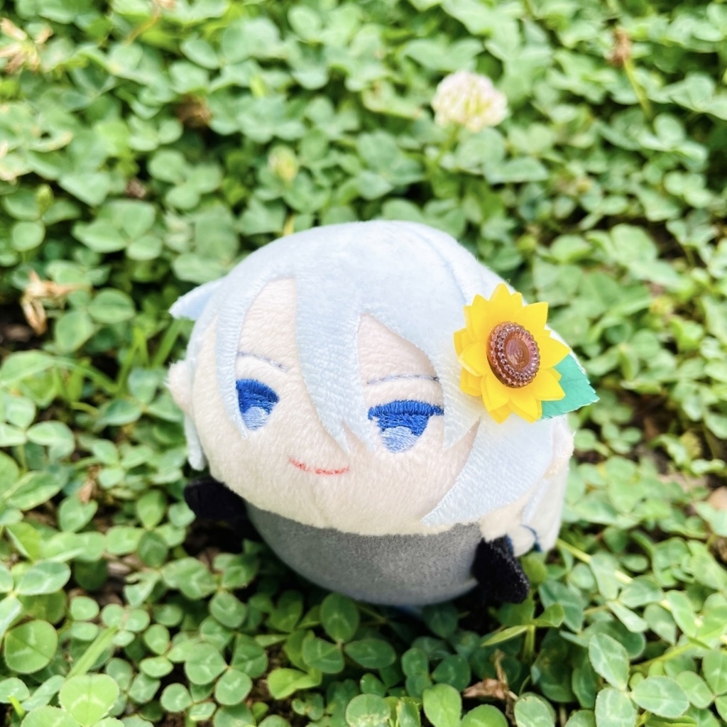 向日葵のぬいぐるみ用アクセサリー