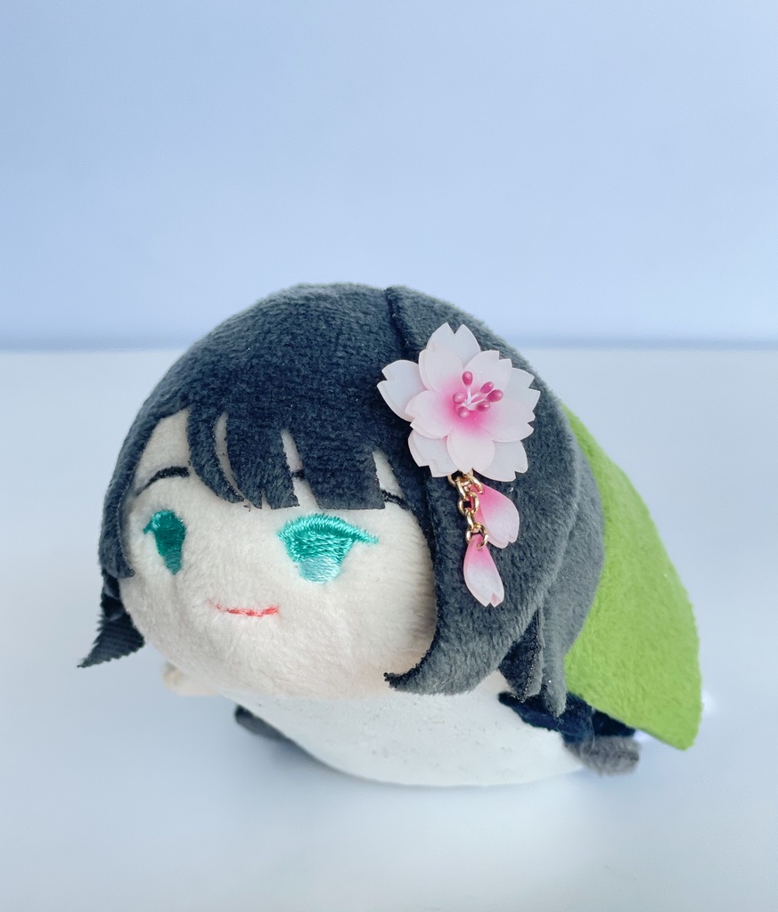 零れ桜のぬいぐるみ用アクセサリー