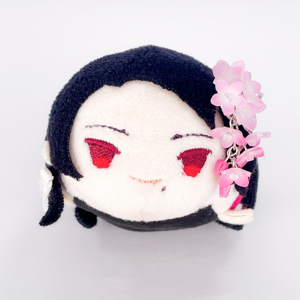ライラックのぬいぐるみ用アクセサリー・お揃い耳飾り