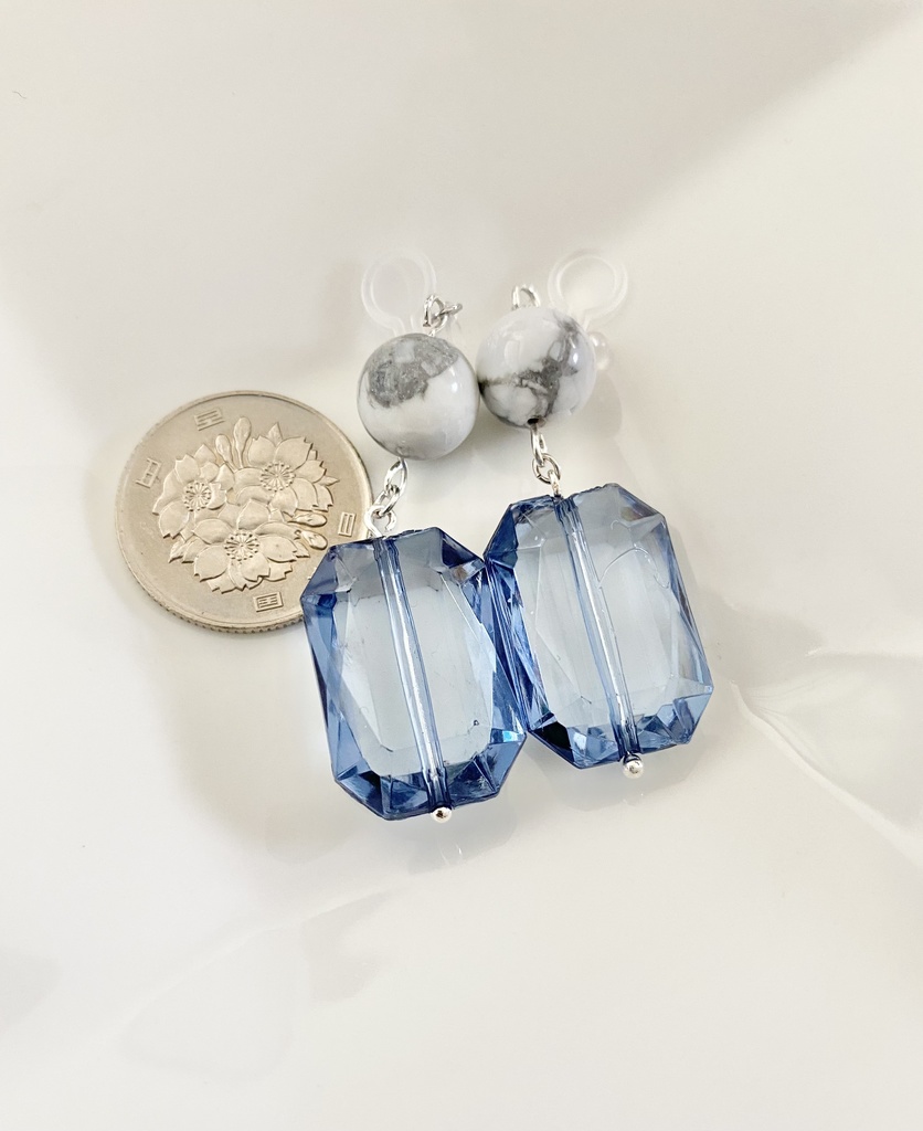 *一点物【ロナルド】髪&瞳イメージ 【手染めビーズ&天然石】