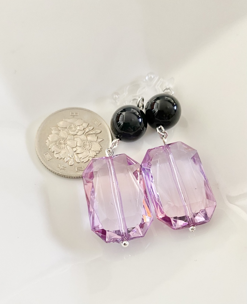 *一点物【ドラルク】衣装イメージ【手染めビーズ&天然石】