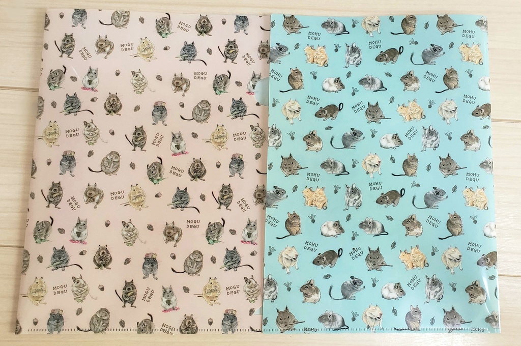 デグーのリバーシブルA4ファイル