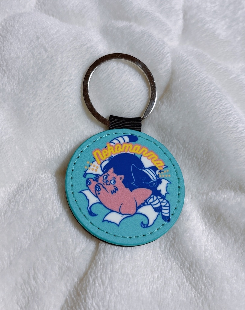雑伊猫ちゃん合皮キーホルダー