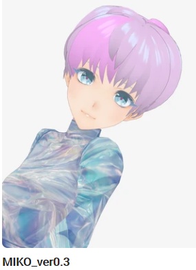 MIKO【VRChat用アバター/VRC Avatar】