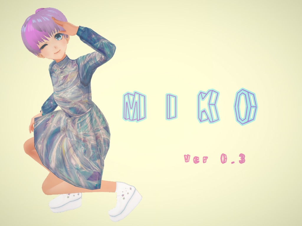 MIKO【VRChat用アバター/VRC Avatar】