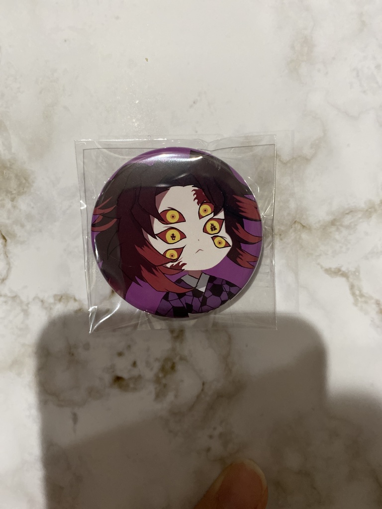 黒死牟缶バッジ