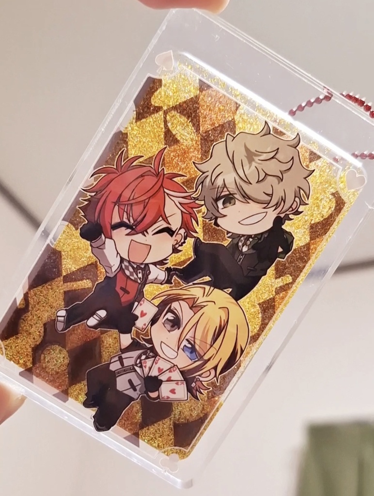 カジノ組 グリッターアクリルキーホルダー