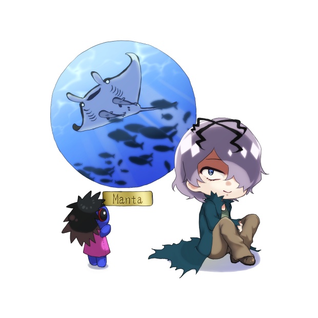 【Ib×水族館】アクリルキーホルダー